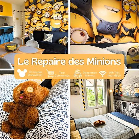 Le Repaire Des Minions - 10' Disney - Familial Баї-Роменвільє Екстер'єр фото
