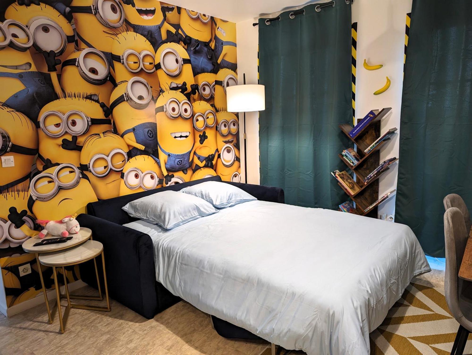 Le Repaire Des Minions - 10' Disney - Familial Баї-Роменвільє Екстер'єр фото